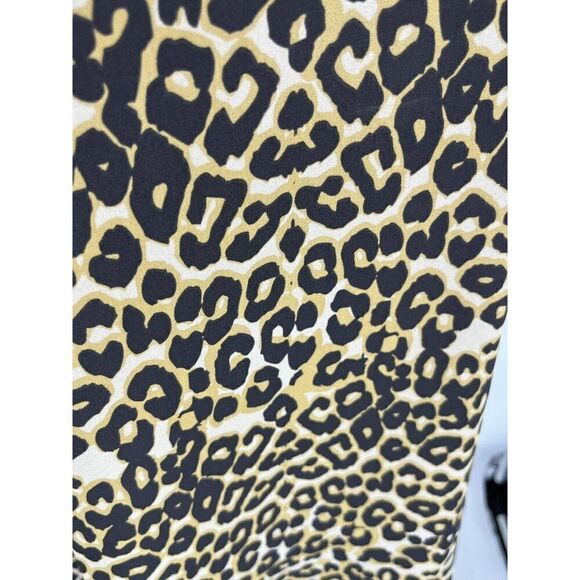 Rebecca Minkoff Animal Print Slip Dress Adjustable Straps Size 4 - Picture 10 of 16